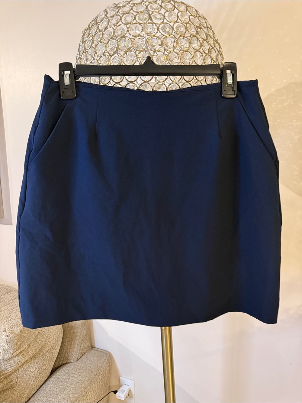 Tory Sport Navy Athletic Skort SP